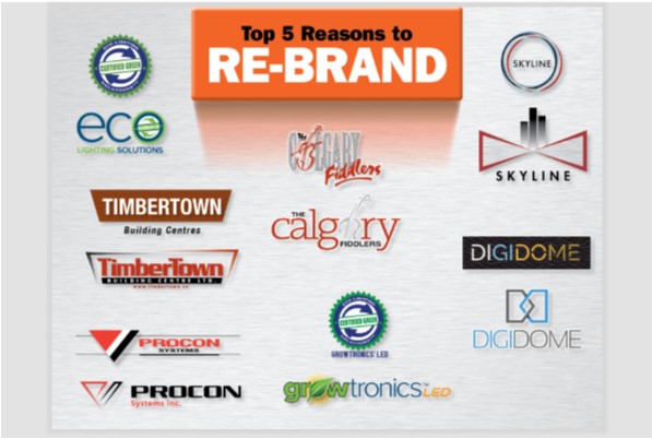 Top 5 Reasons for a Visual Re-brand
